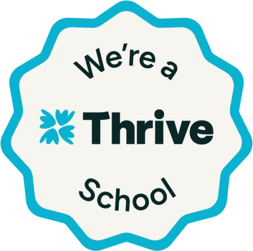 Thrive School Badge